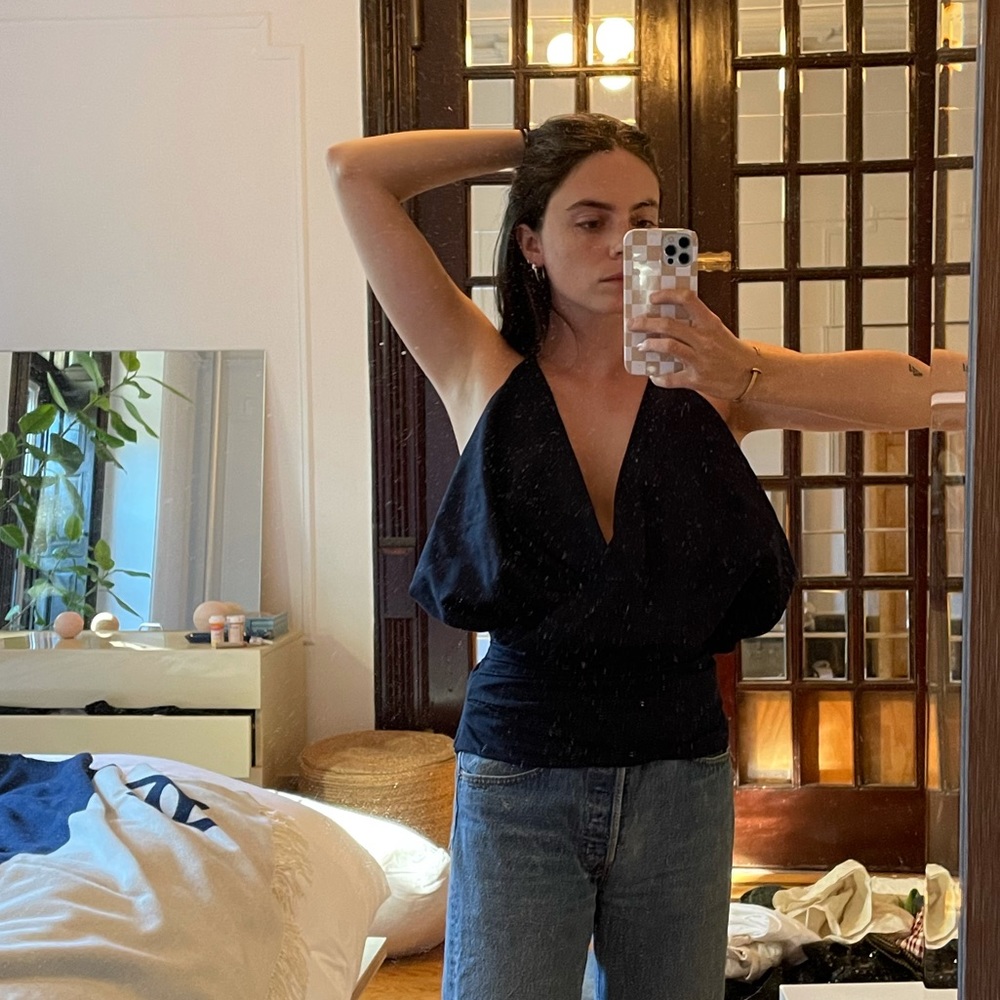 LIKE NEW Jacquemus La Bomba Drape Tank